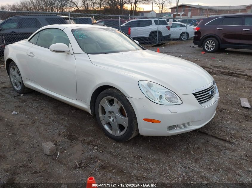 2004 Lexus Sc 430 Base (A5) VIN: JTHFN48Y540058946 Lot: 41179721