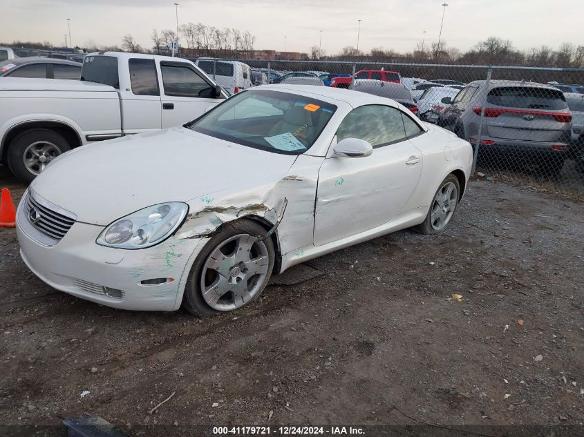 2004 Lexus Sc 430 Base (A5) VIN: JTHFN48Y540058946 Lot: 41179721