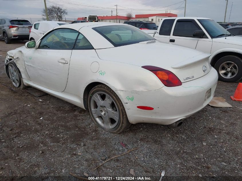 2004 Lexus Sc 430 Base (A5) VIN: JTHFN48Y540058946 Lot: 41179721