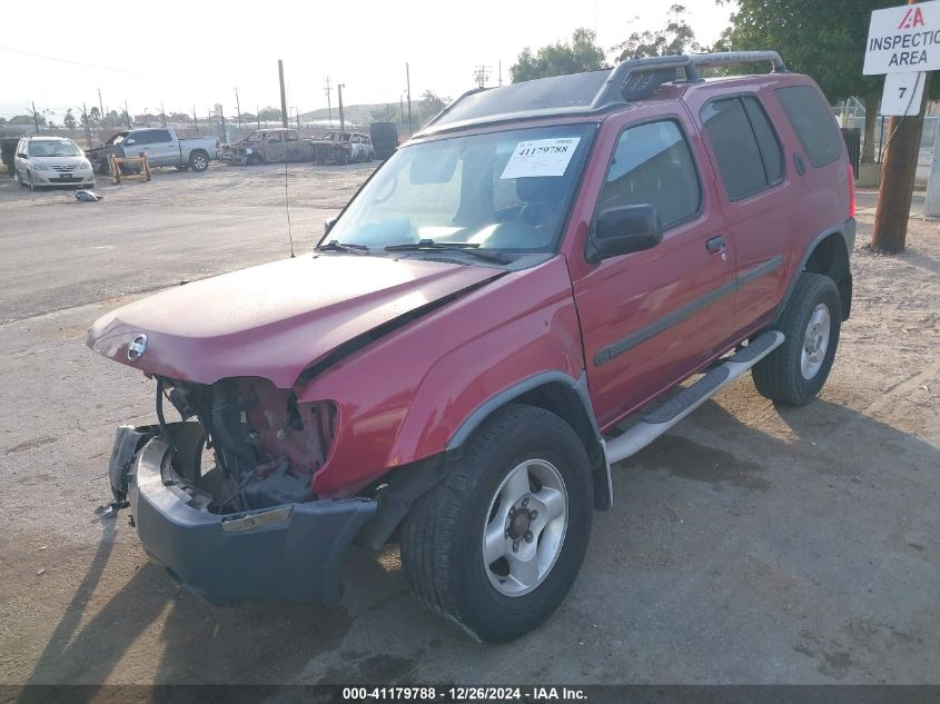 2002 Nissan Xterra Xe VIN: 5N1ED28T52C540316 Lot: 41179788