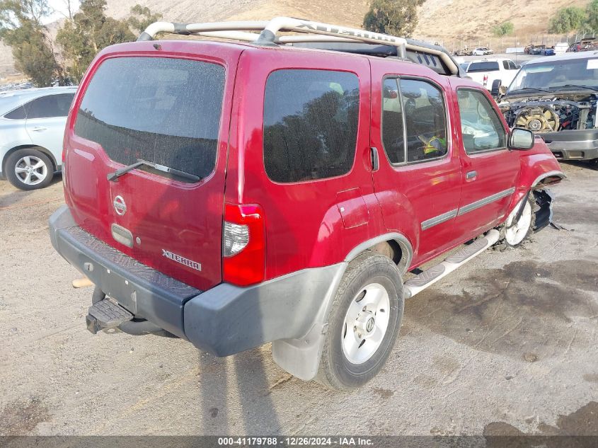 2002 Nissan Xterra Xe VIN: 5N1ED28T52C540316 Lot: 41179788