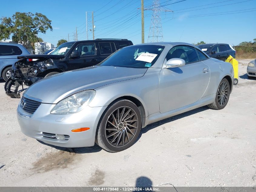 2006 Lexus Sc 430 VIN: JTHFN48Y469001135 Lot: 41179848