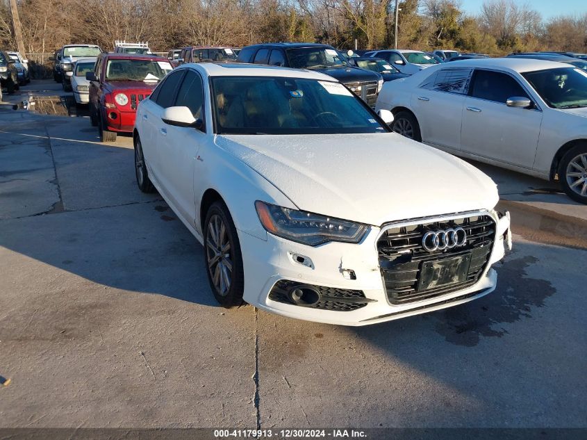 2013 Audi A6 3.0T Prestige VIN: WAUJGAFC1DN063315 Lot: 41179913