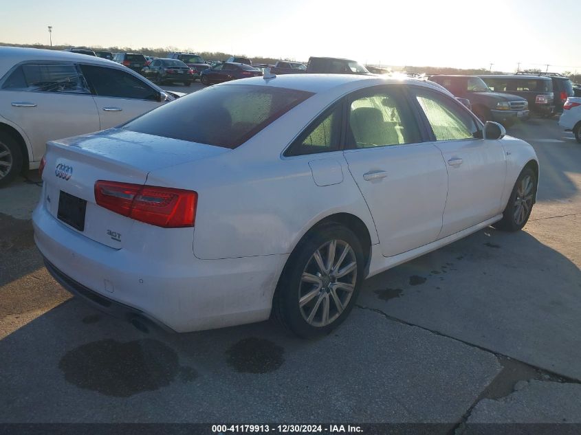 2013 Audi A6 3.0T Prestige VIN: WAUJGAFC1DN063315 Lot: 41179913