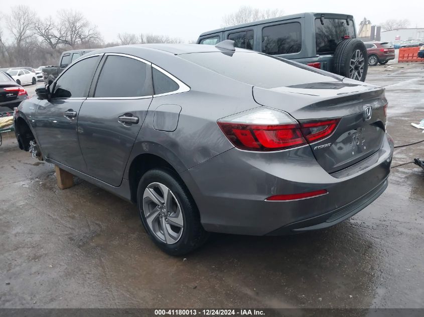 2020 Honda Insight Ex VIN: 19XZE4F51LE006663 Lot: 41180013