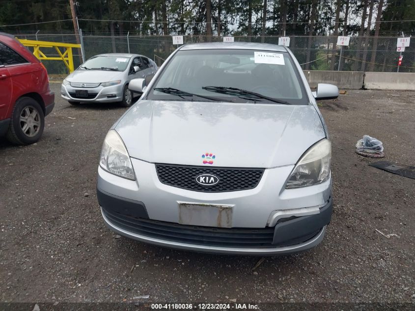 2008 Kia Rio Lx VIN: KNADE123X86431094 Lot: 41180036