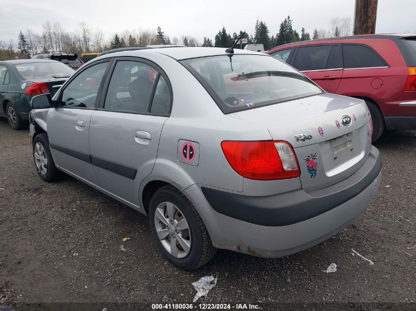 2008 Kia Rio Lx VIN: KNADE123X86431094 Lot: 41180036