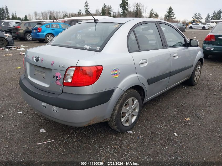 2008 Kia Rio Lx VIN: KNADE123X86431094 Lot: 41180036