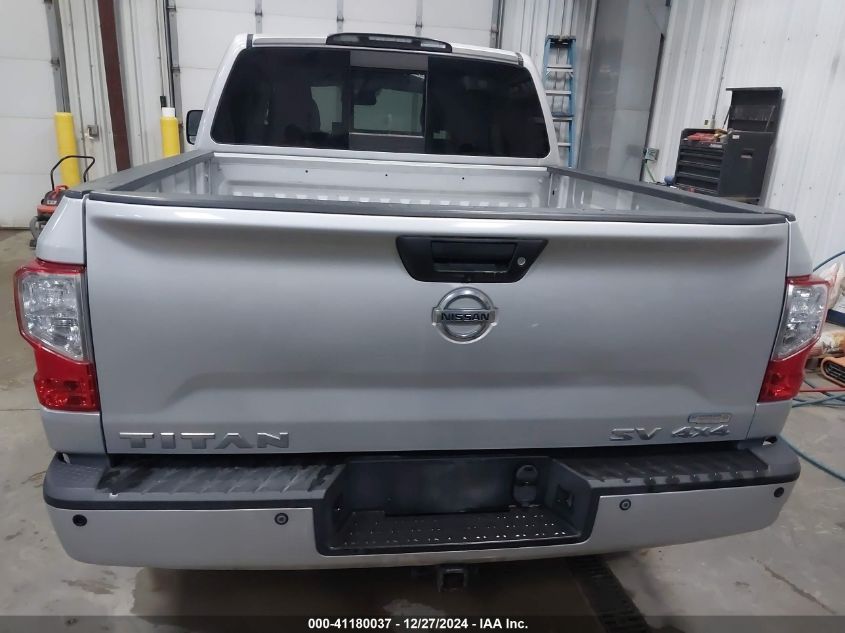 2017 Nissan Titan Sv VIN: 1N6AA1E59HN518051 Lot: 41180037