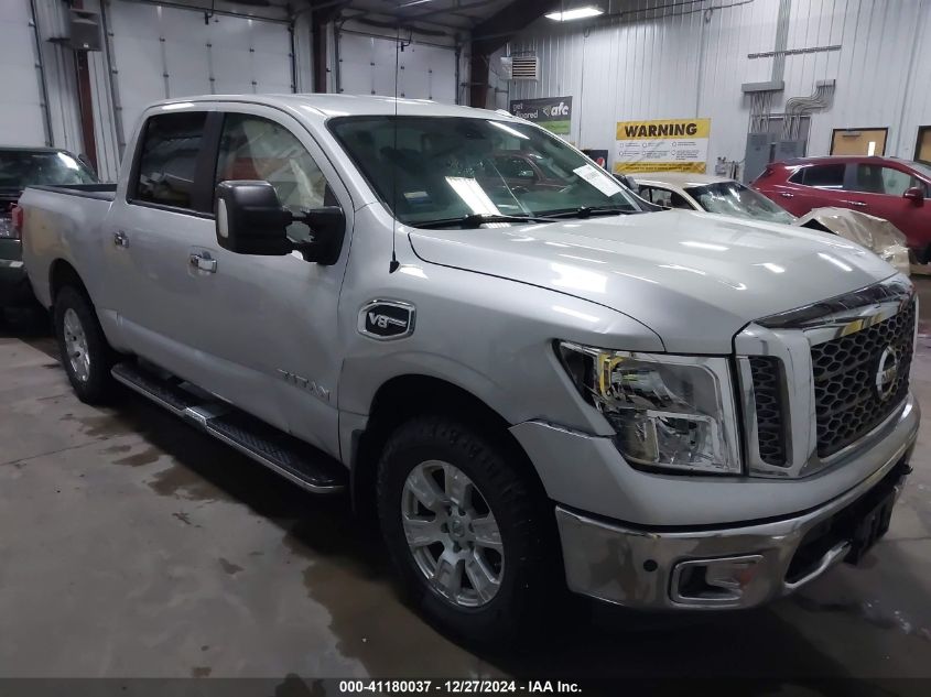 2017 Nissan Titan Sv VIN: 1N6AA1E59HN518051 Lot: 41180037