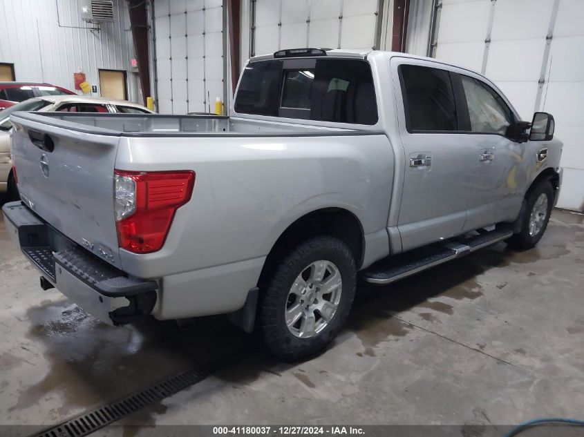 2017 Nissan Titan Sv VIN: 1N6AA1E59HN518051 Lot: 41180037