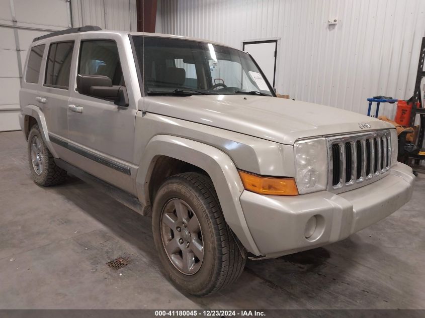 2007 Jeep Commander Sport VIN: 1J8HG48K27C637260 Lot: 41180045