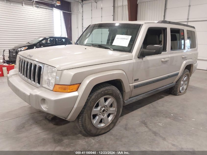 2007 Jeep Commander Sport VIN: 1J8HG48K27C637260 Lot: 41180045