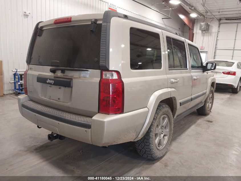 2007 Jeep Commander Sport VIN: 1J8HG48K27C637260 Lot: 41180045