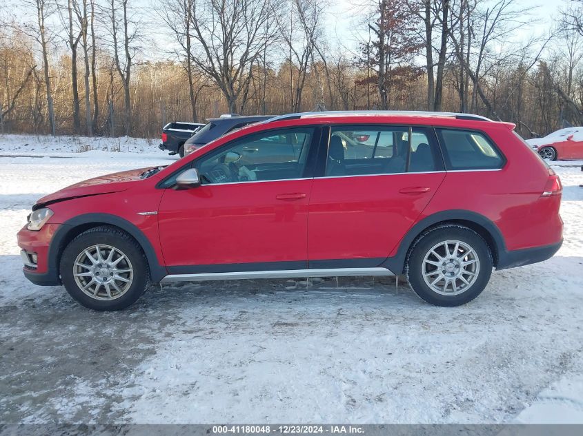 2017 Volkswagen Golf Alltrack Tsi S/Tsi Se/Tsi Sel VIN: 3VWH17AU6HM510370 Lot: 41180048