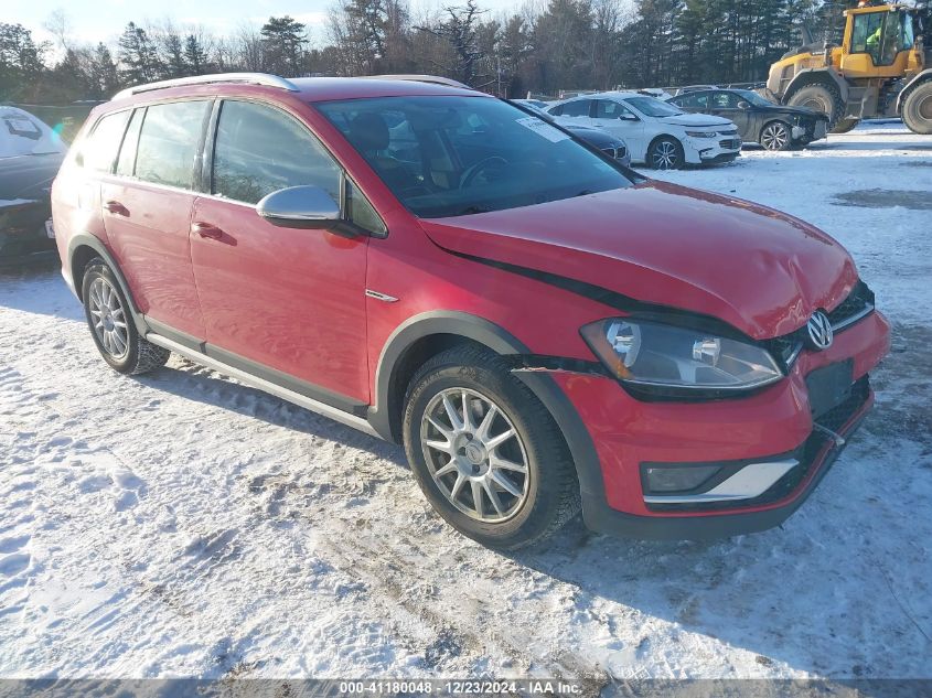 2017 Volkswagen Golf Alltrack Tsi S/Tsi Se/Tsi Sel VIN: 3VWH17AU6HM510370 Lot: 41180048