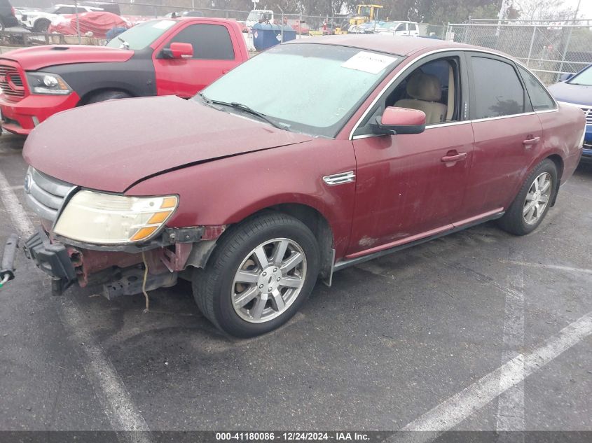 2008 Ford Taurus Sel VIN: 1FAHP24WX8G185871 Lot: 41180086