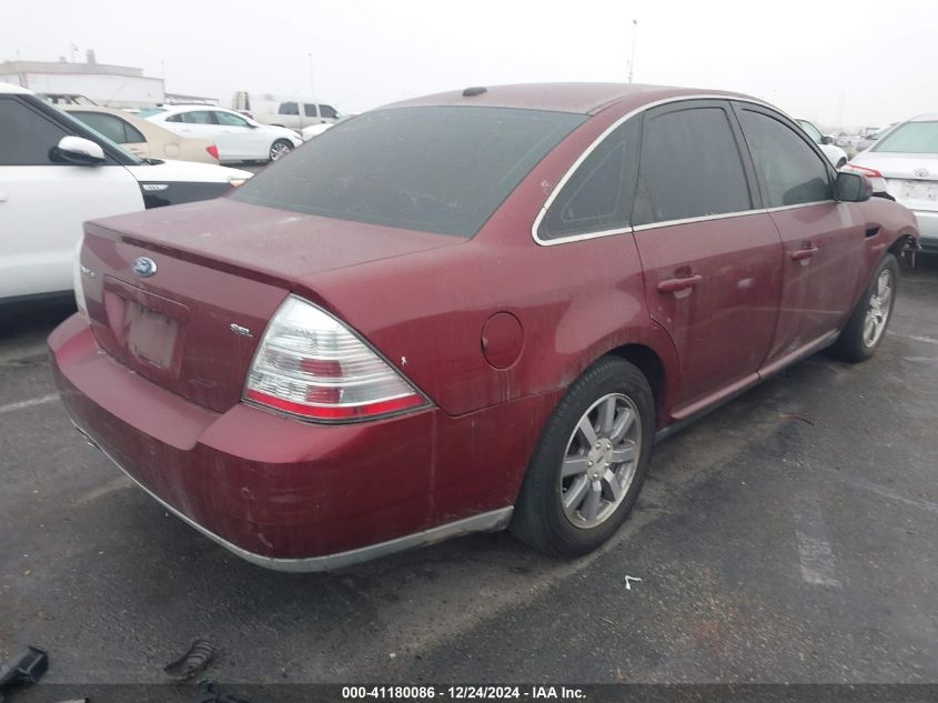 2008 Ford Taurus Sel VIN: 1FAHP24WX8G185871 Lot: 41180086