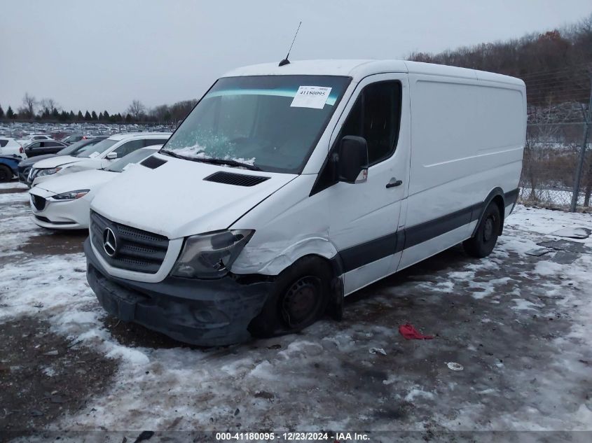 2016 Mercedes-Benz Sprinter 2500 Normal Roof VIN: WD3PE7DD0GP309677 Lot: 41180095