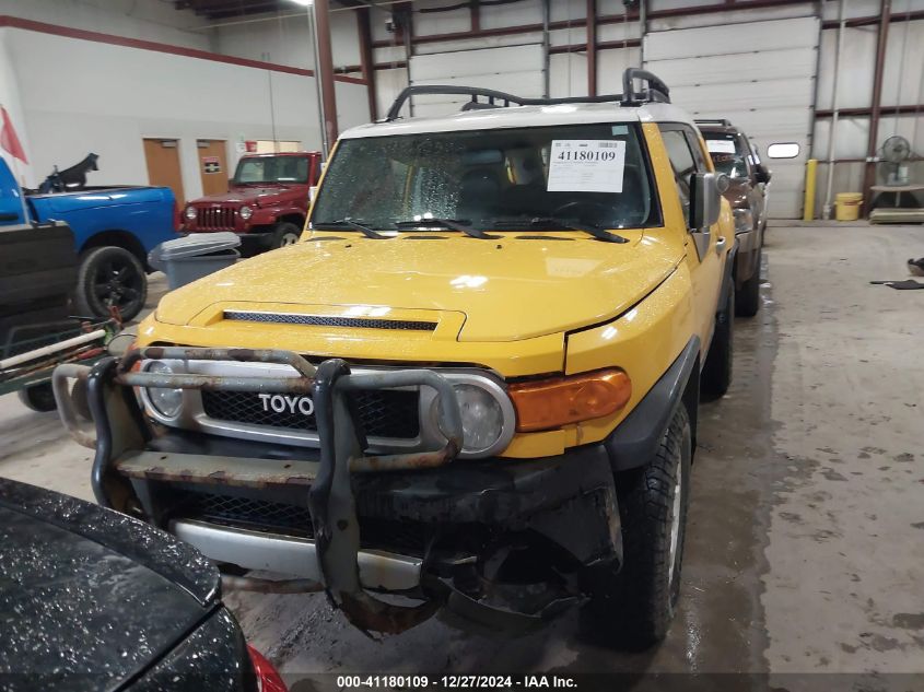 2007 Toyota Fj Cruiser VIN: JTEBU11F370062617 Lot: 41180109