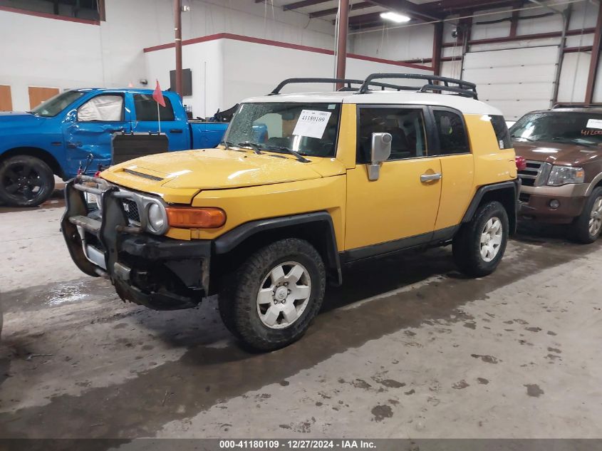 2007 Toyota Fj Cruiser VIN: JTEBU11F370062617 Lot: 41180109