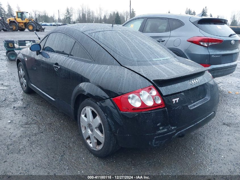 2000 Audi Tt VIN: TRUTC28N9Y1000686 Lot: 41180118