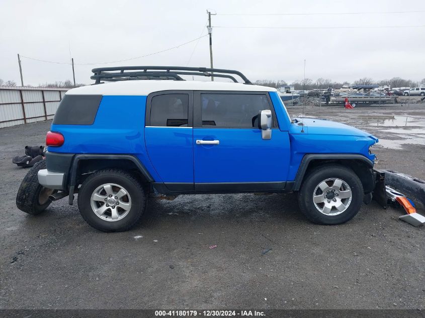 2007 Toyota Fj Cruiser VIN: JTEBU11F970015091 Lot: 41180179