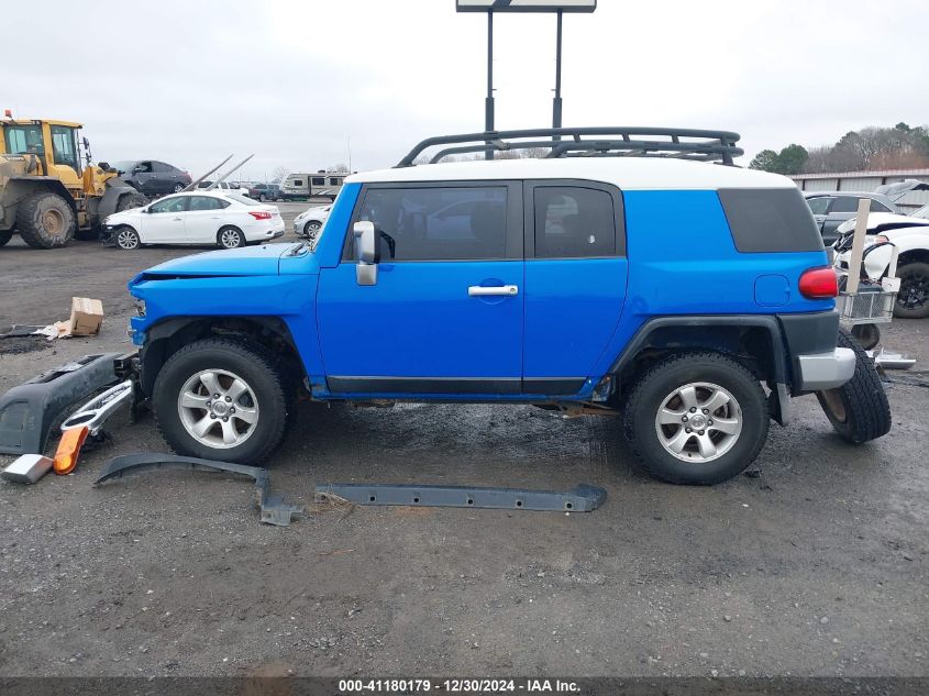 2007 Toyota Fj Cruiser VIN: JTEBU11F970015091 Lot: 41180179