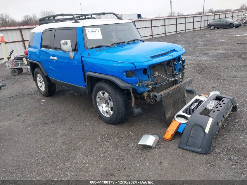 2007 Toyota Fj Cruiser VIN: JTEBU11F970015091 Lot: 41180179