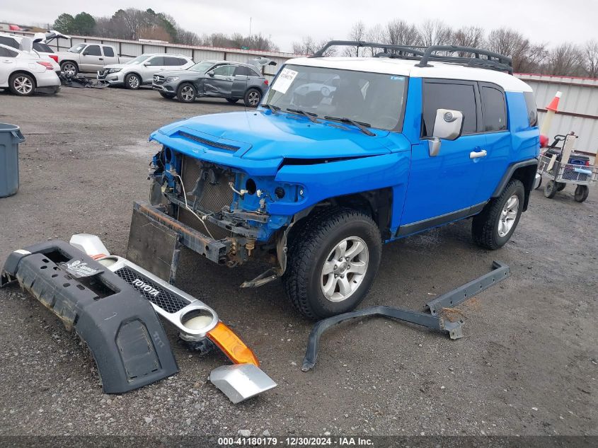 2007 Toyota Fj Cruiser VIN: JTEBU11F970015091 Lot: 41180179