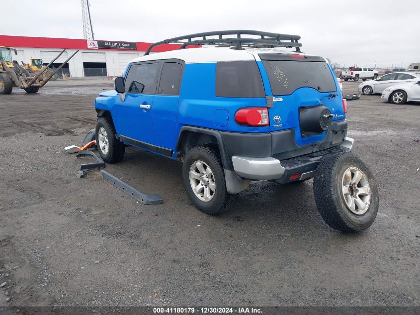 2007 Toyota Fj Cruiser VIN: JTEBU11F970015091 Lot: 41180179