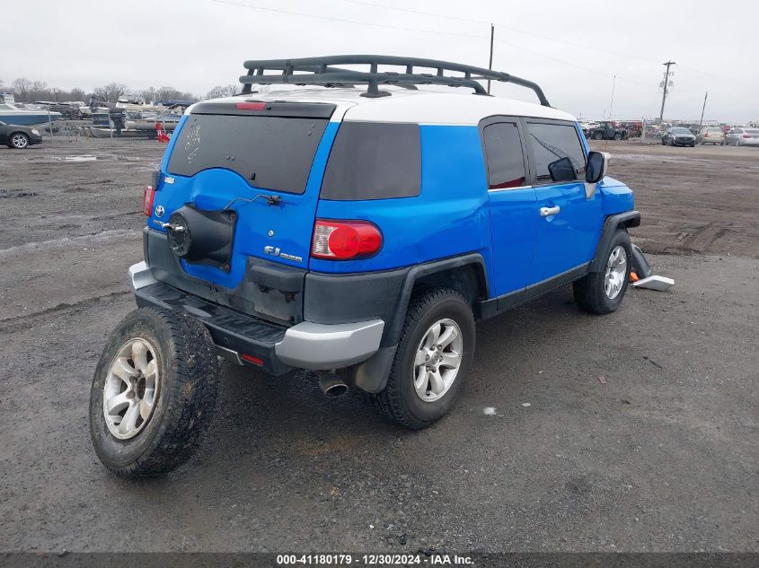 2007 Toyota Fj Cruiser VIN: JTEBU11F970015091 Lot: 41180179