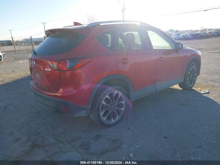 2016 Mazda Cx-5 Grand Touring VIN: JM3KE2DY8G0860316 Lot: 41180190