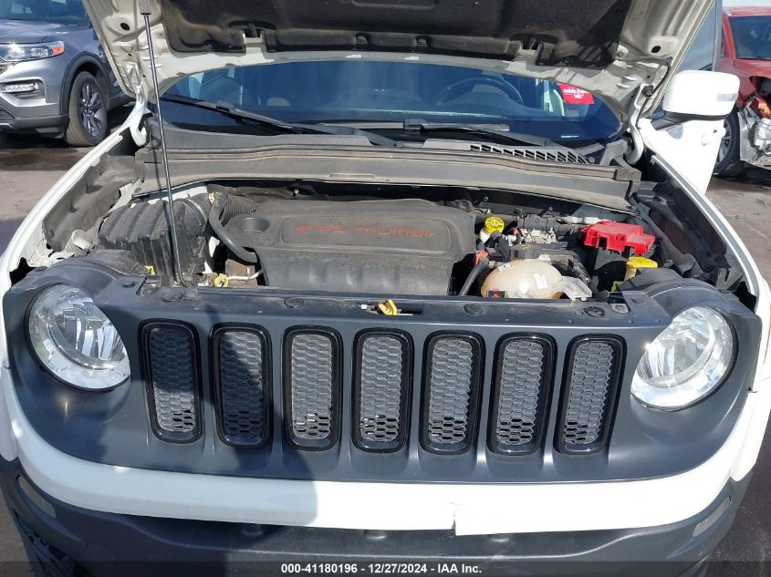 2018 Jeep Renegade Altitude Fwd VIN: ZACCJABB2JPJ00513 Lot: 41180196