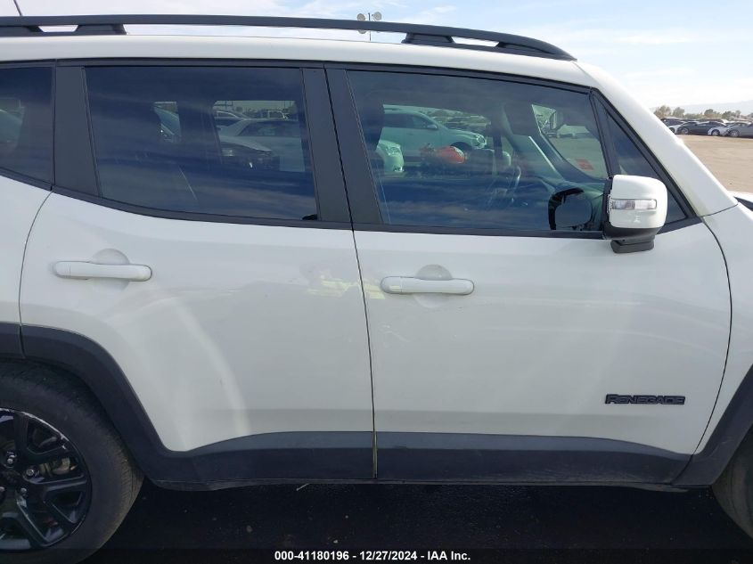 2018 Jeep Renegade Altitude Fwd VIN: ZACCJABB2JPJ00513 Lot: 41180196