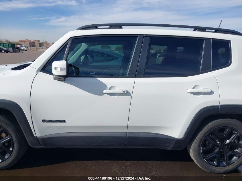 2018 Jeep Renegade Altitude Fwd VIN: ZACCJABB2JPJ00513 Lot: 41180196