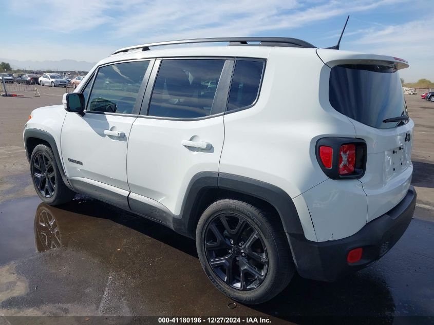 2018 Jeep Renegade Altitude Fwd VIN: ZACCJABB2JPJ00513 Lot: 41180196