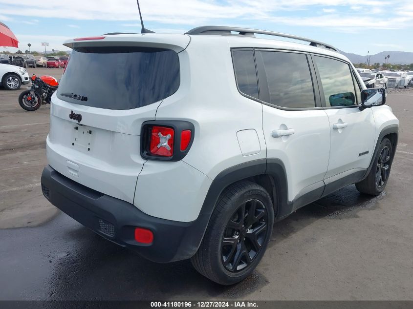 2018 Jeep Renegade Altitude Fwd VIN: ZACCJABB2JPJ00513 Lot: 41180196