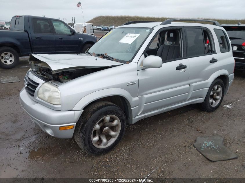 2002 Suzuki Grand Vitara Jlx/Limited VIN: JS3TD62V224158799 Lot: 41180203