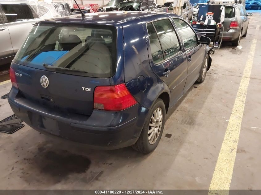 2006 Volkswagen Golf Gls Tdi VIN: 9BWGR61J364000919 Lot: 41180220