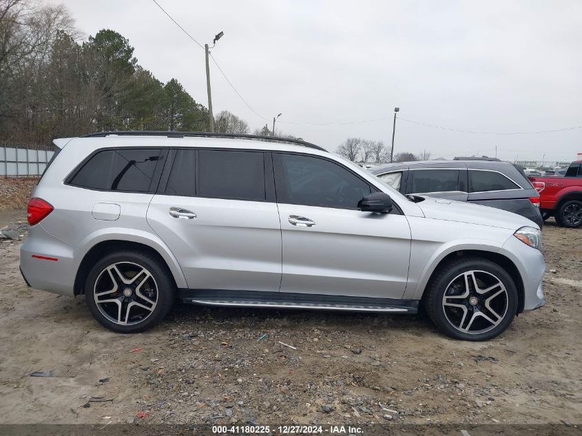 2017 Mercedes-Benz Gls 550 4Matic VIN: 4JGDF7DE9HA791595 Lot: 41180225