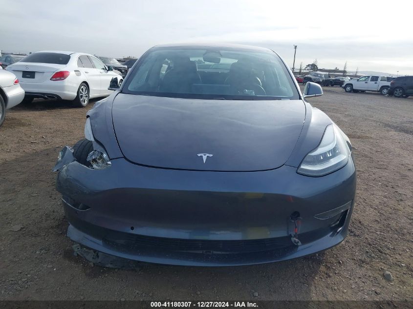 2018 Tesla Model 3 Long Range/Mid Range VIN: 5YJ3E1EA5JF021919 Lot: 41180307