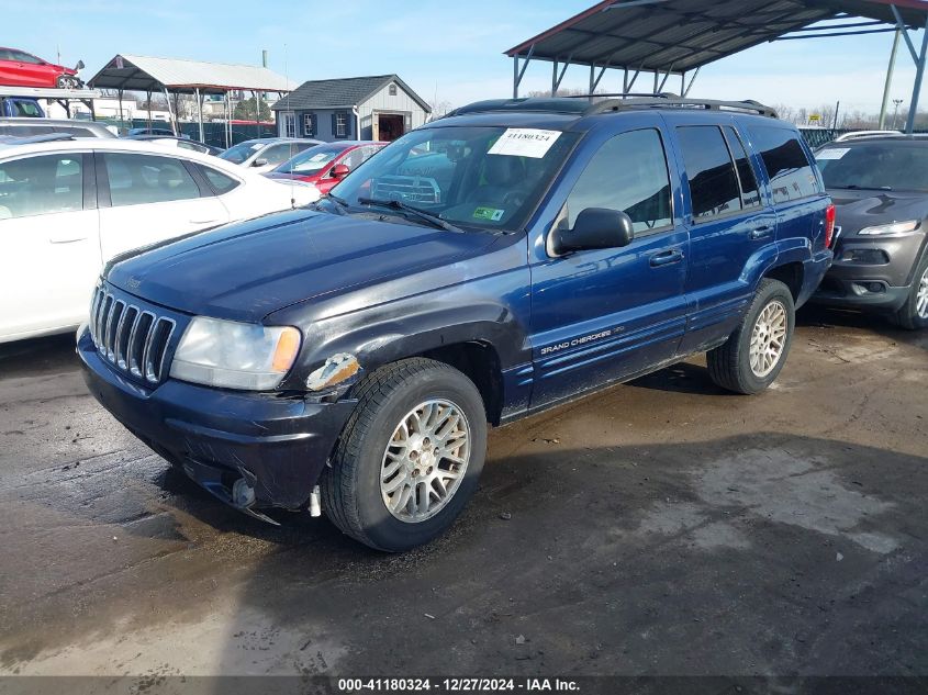 2003 Jeep Grand Cherokee Limited VIN: 1J4GW58N73C570343 Lot: 41180324