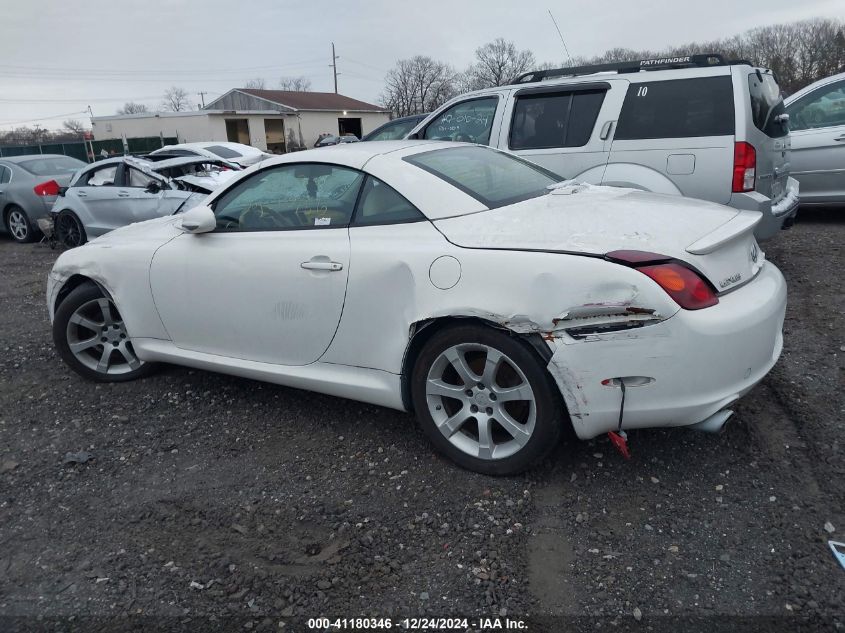 2002 Lexus Sc 430 VIN: JTHFN48YX20034736 Lot: 41180346