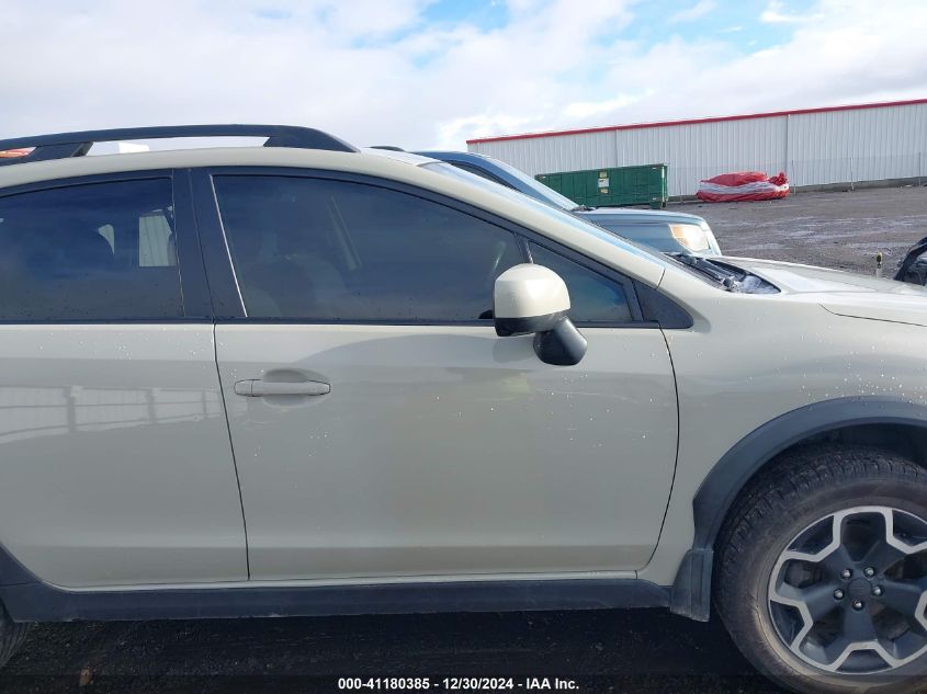 2014 Subaru Xv Crosstrek 2.0I Premium VIN: JF2GPACC7EG323404 Lot: 41180385