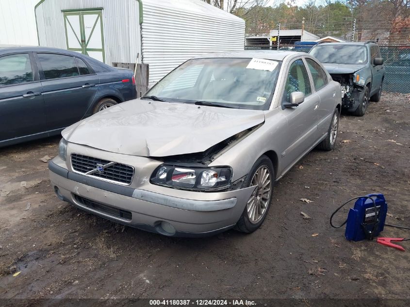 2004 Volvo S60 2.5T VIN: YV1RS59V042385772 Lot: 41180387