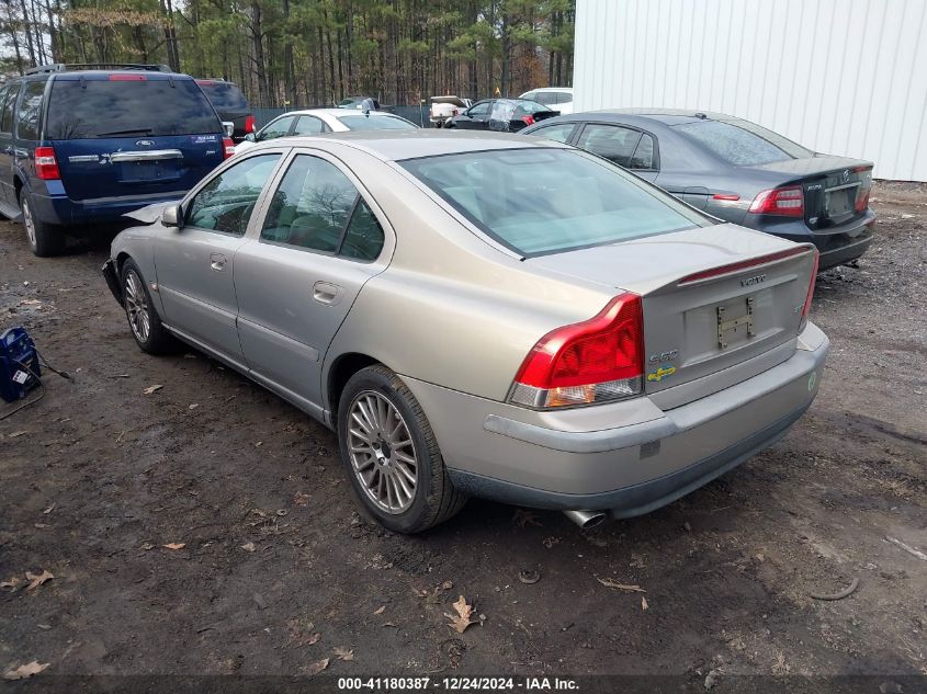 2004 Volvo S60 2.5T VIN: YV1RS59V042385772 Lot: 41180387