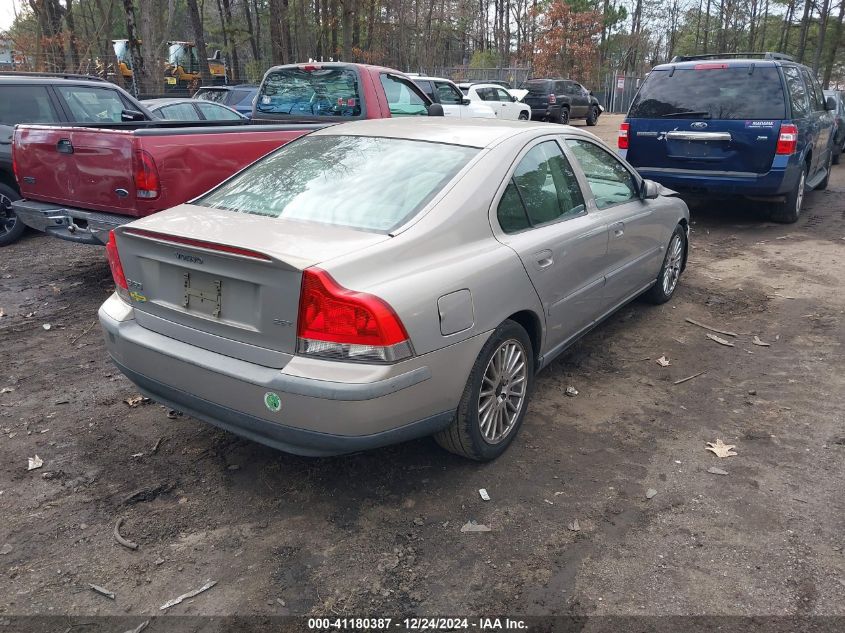 2004 Volvo S60 2.5T VIN: YV1RS59V042385772 Lot: 41180387