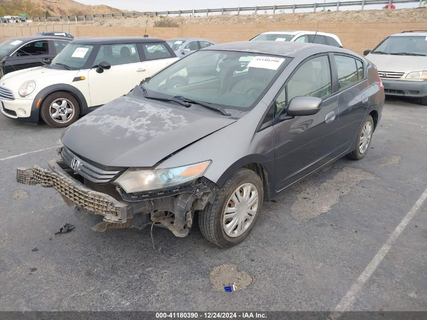 2010 Honda Insight Lx VIN: JHMZE2H59AS027304 Lot: 41180390