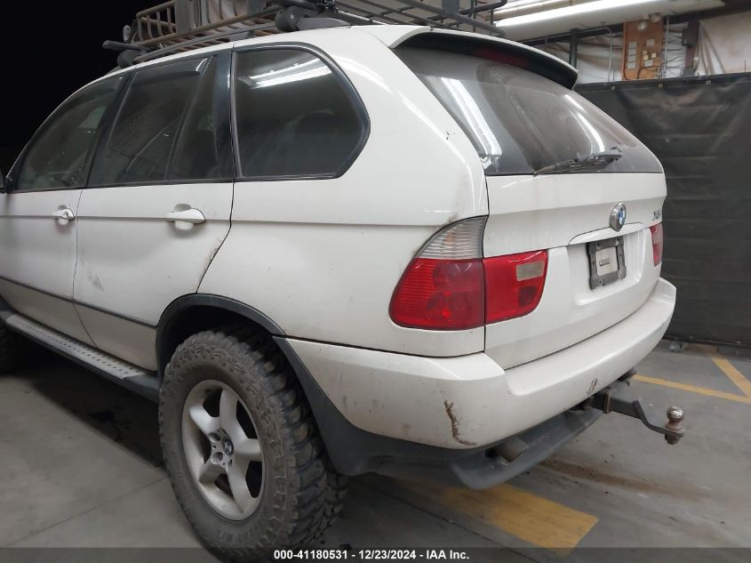 2002 BMW X5 3.0I VIN: 5UXFA53532LP28889 Lot: 41180531